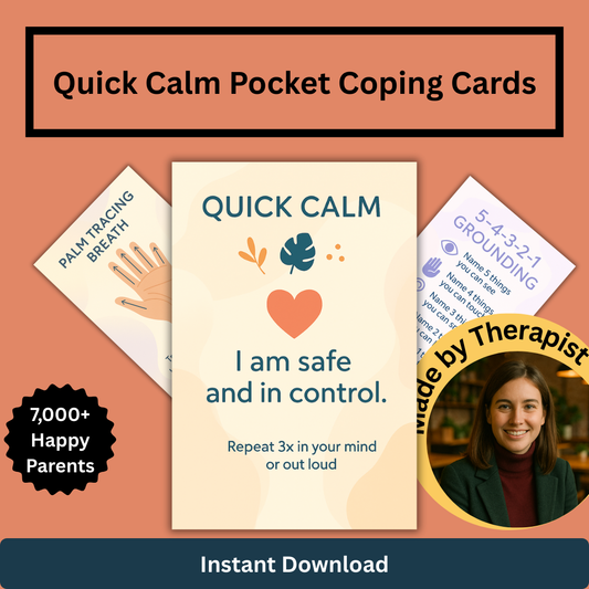 Quick Calm: Pocket Coping Cards for Teens