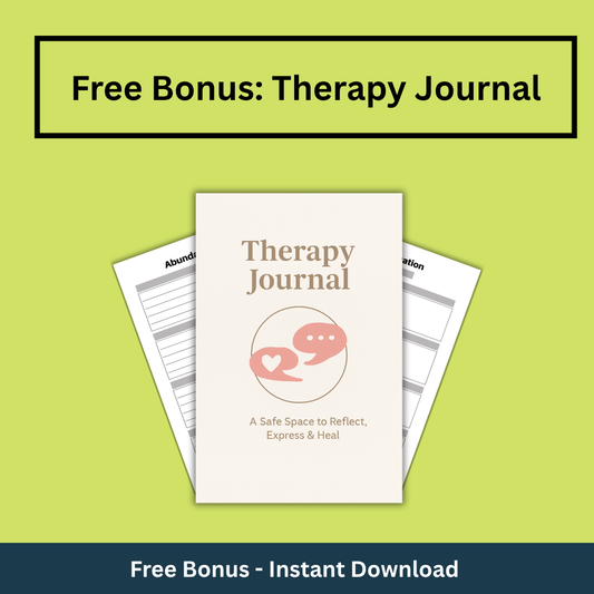 (Bonus) : Therapy Journal
