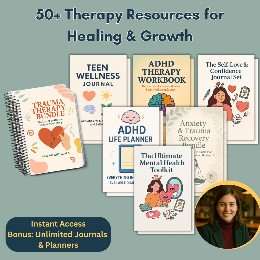 All Access: 50+ Printable Therapy Resources for Healing & Growth